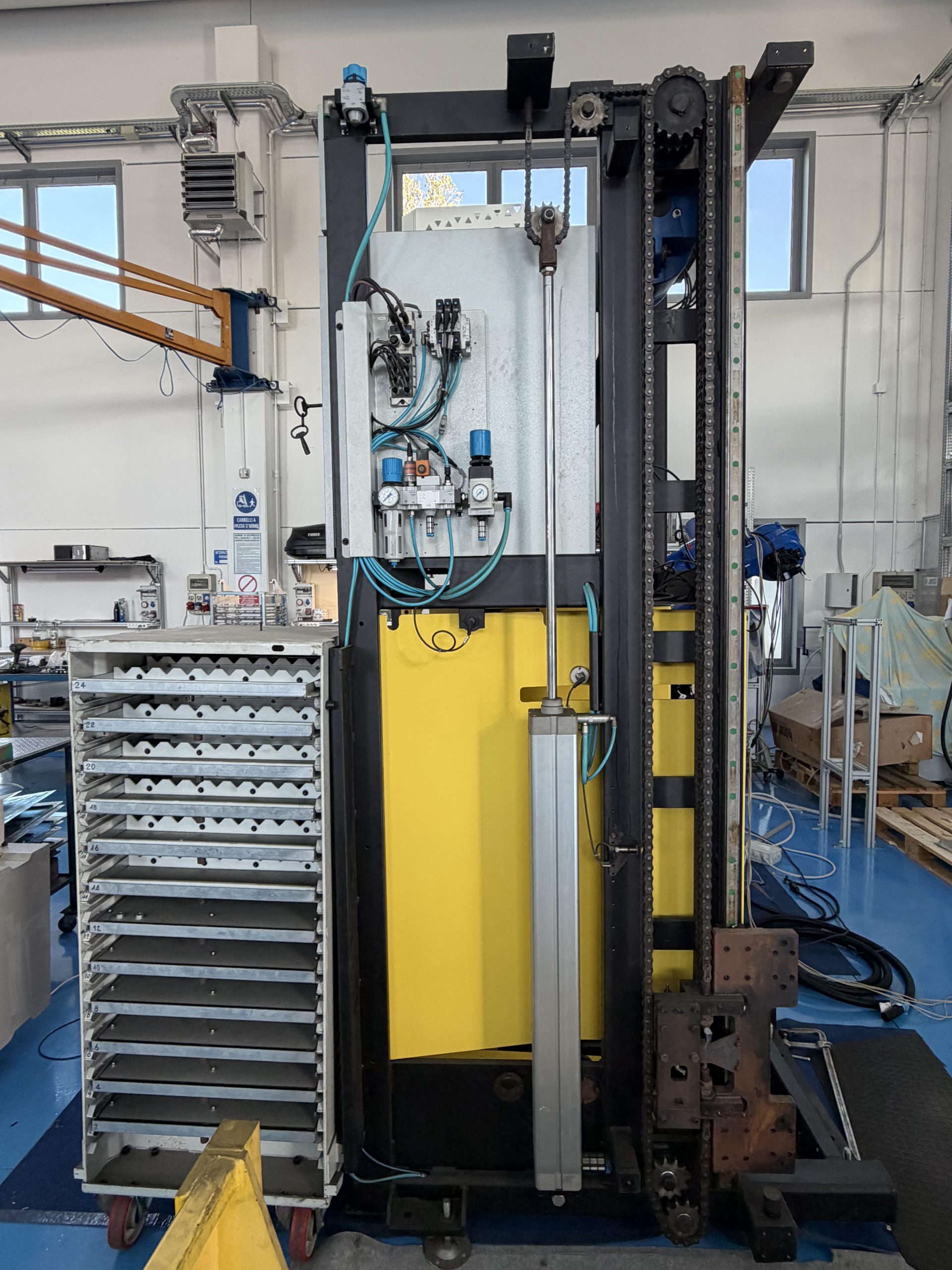 Torre di asservimento Meccano PLR 20 usata revisionata con cassettiera