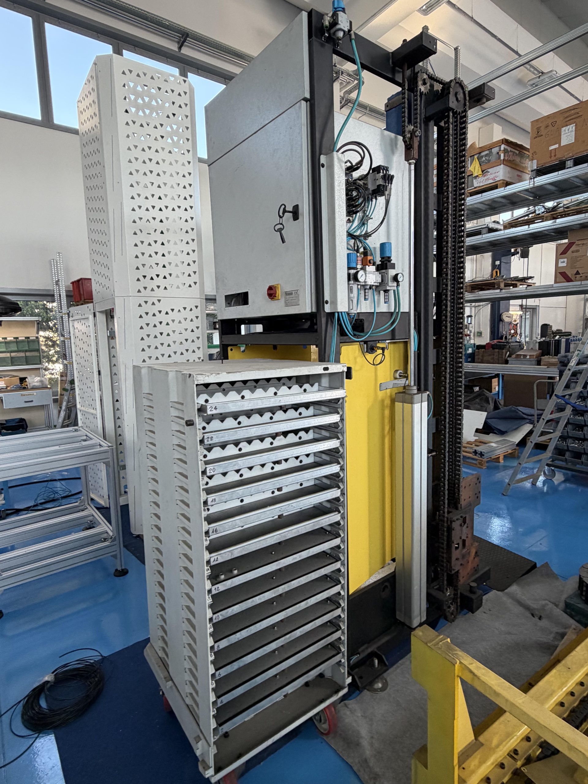 Torre di asservimento Meccano PLR 20 usata revisionata con cassettiera