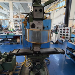 Trapano fresa Famup modello FR usato, corsa banco 1000x250 mm